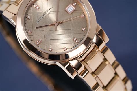 burberry watch bu9126 rose gold